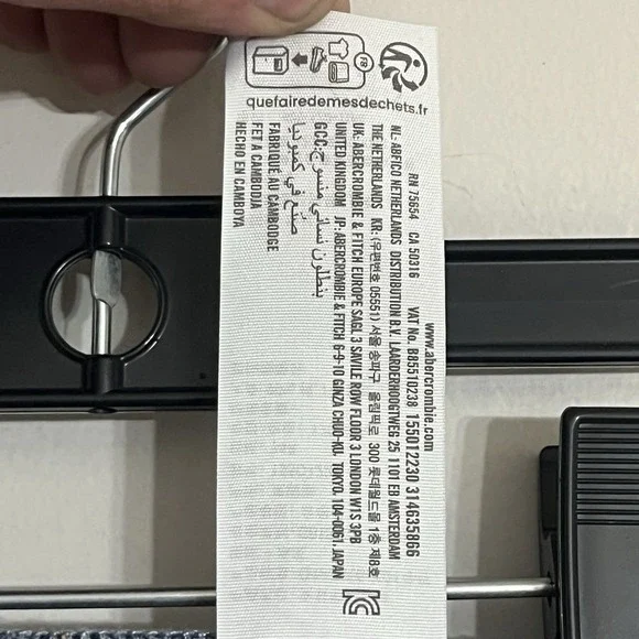 Abercrombie Fitch Curve Love Ankle Straight High Rise Jeans Women's Size 18/34 R - Picture 9 of 12